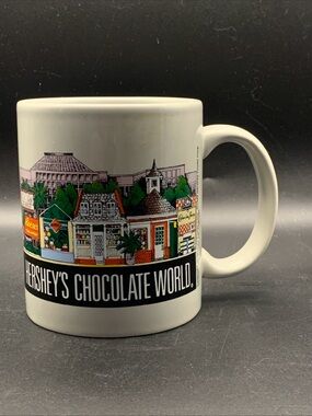 Vintage Hershey's Chocolate World 1989 Coffee Tea Mug Hershey PA
